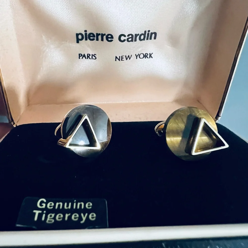 Pierre Cardin Tigers eye cuff